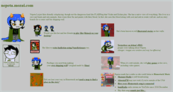 Desktop Screenshot of nepeta.mozai.com