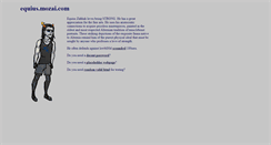 Desktop Screenshot of equius.mozai.com